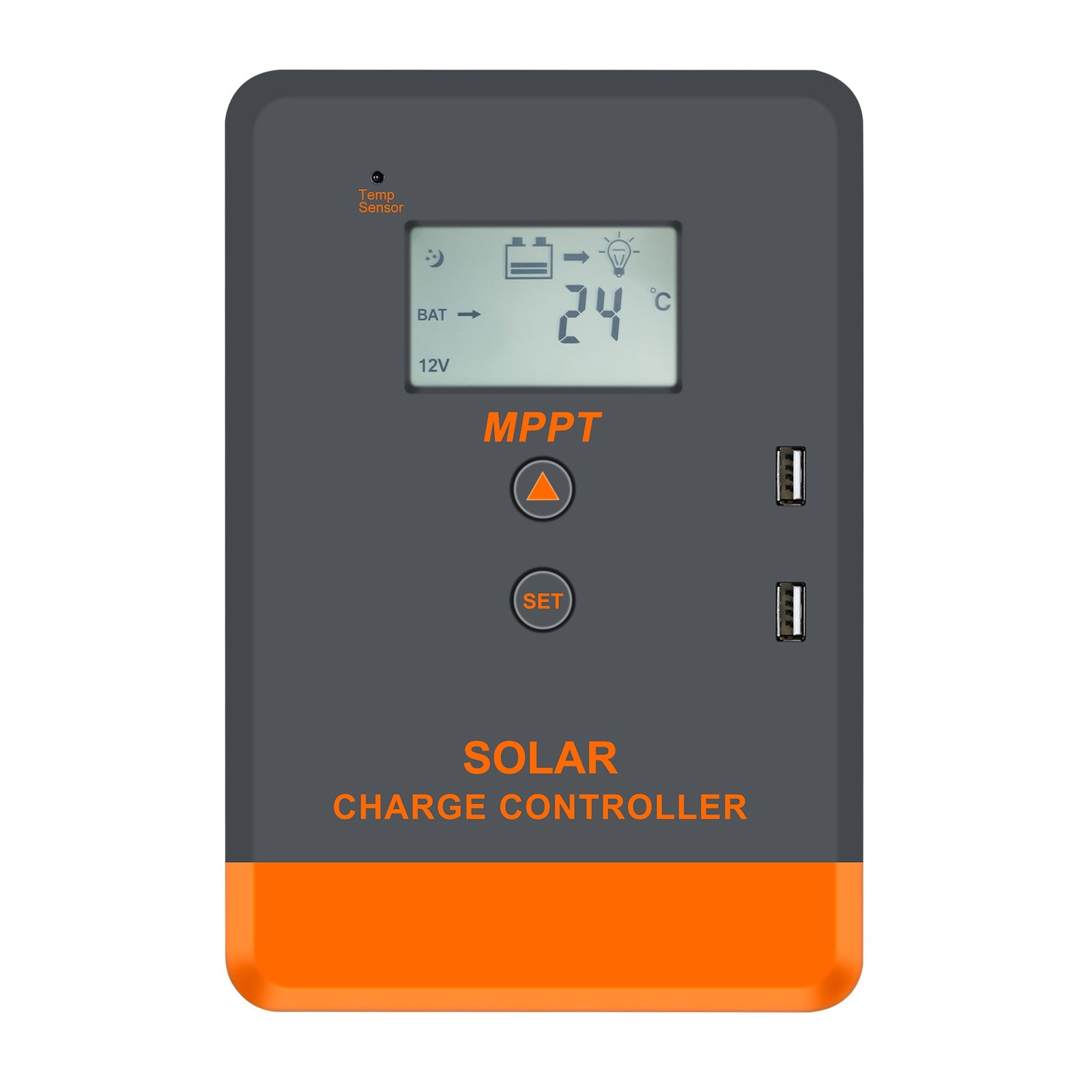 Contrôleur de Charge Solaire – 20A – Automatique