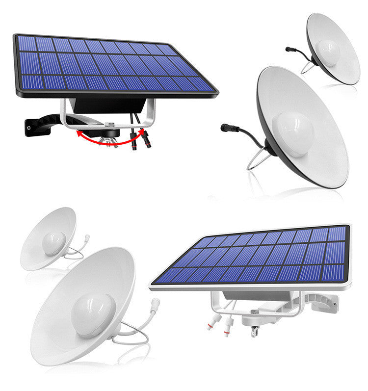 Kit Panneau Solaire avec 2 Lampes LED Extérieures – 5.5V 3.5W – Autonomie 12H – Éclairage Jardin 6500K / 3500K