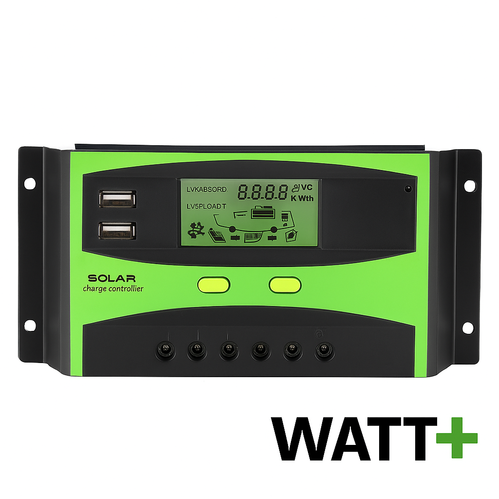 Régulateur Solaire 12V/24V PWM 50A/60A