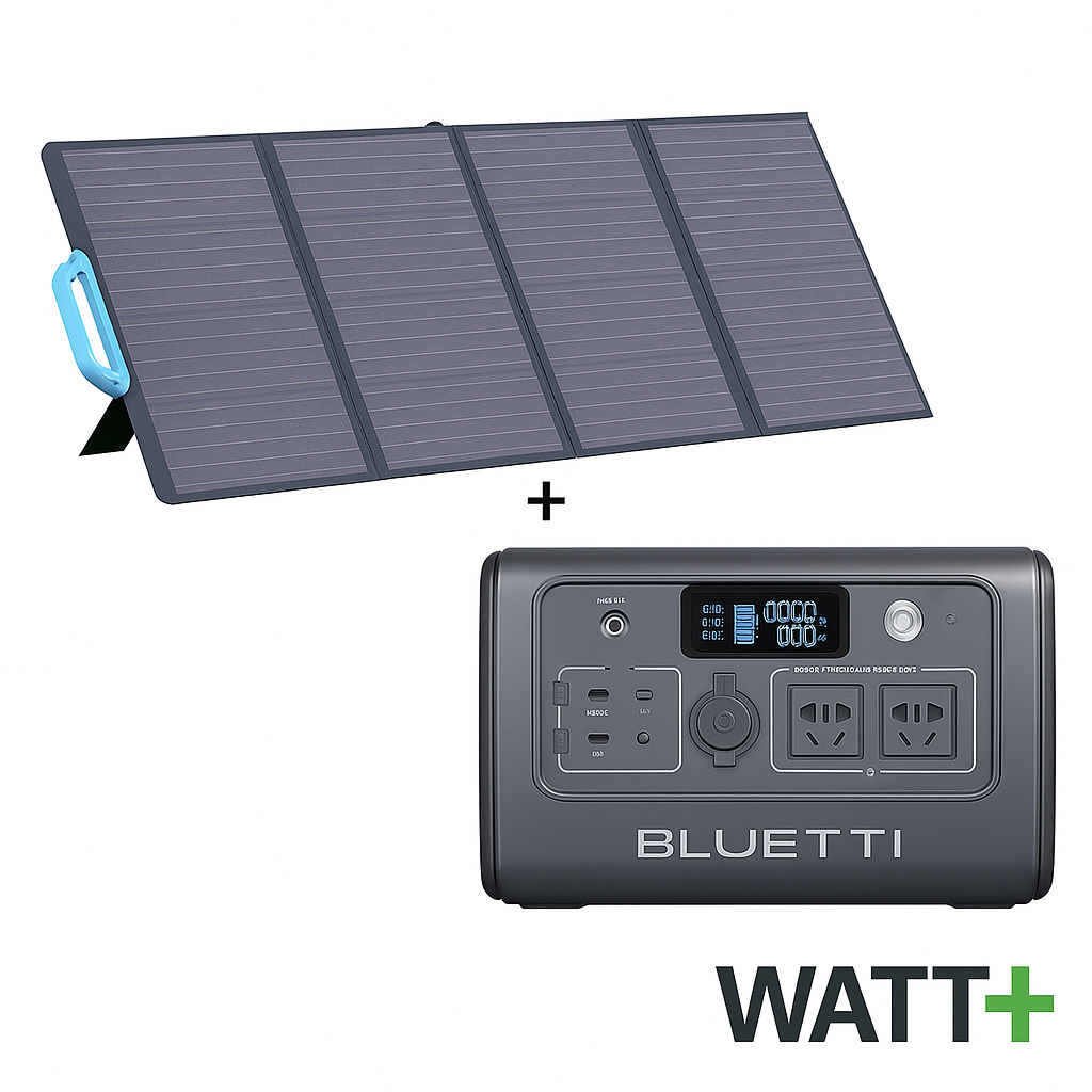Kit Solaire Plug & Play Complet 1500W – Batterie LiFePO4 + Panneau 120W