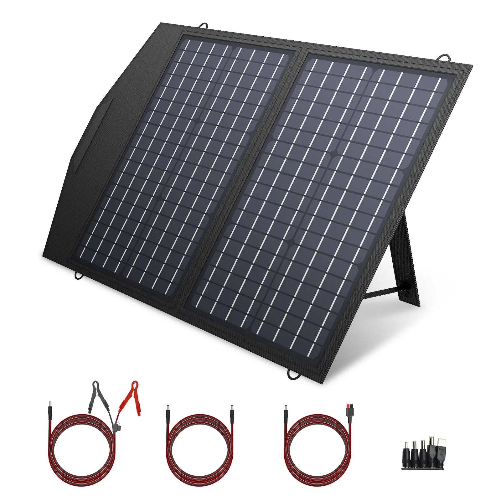 "Panneau Solaire Pliable 400W/200W/140W/100W/60W, Panneau Solaire Portatif pour Générateur de Centrale Électrique"