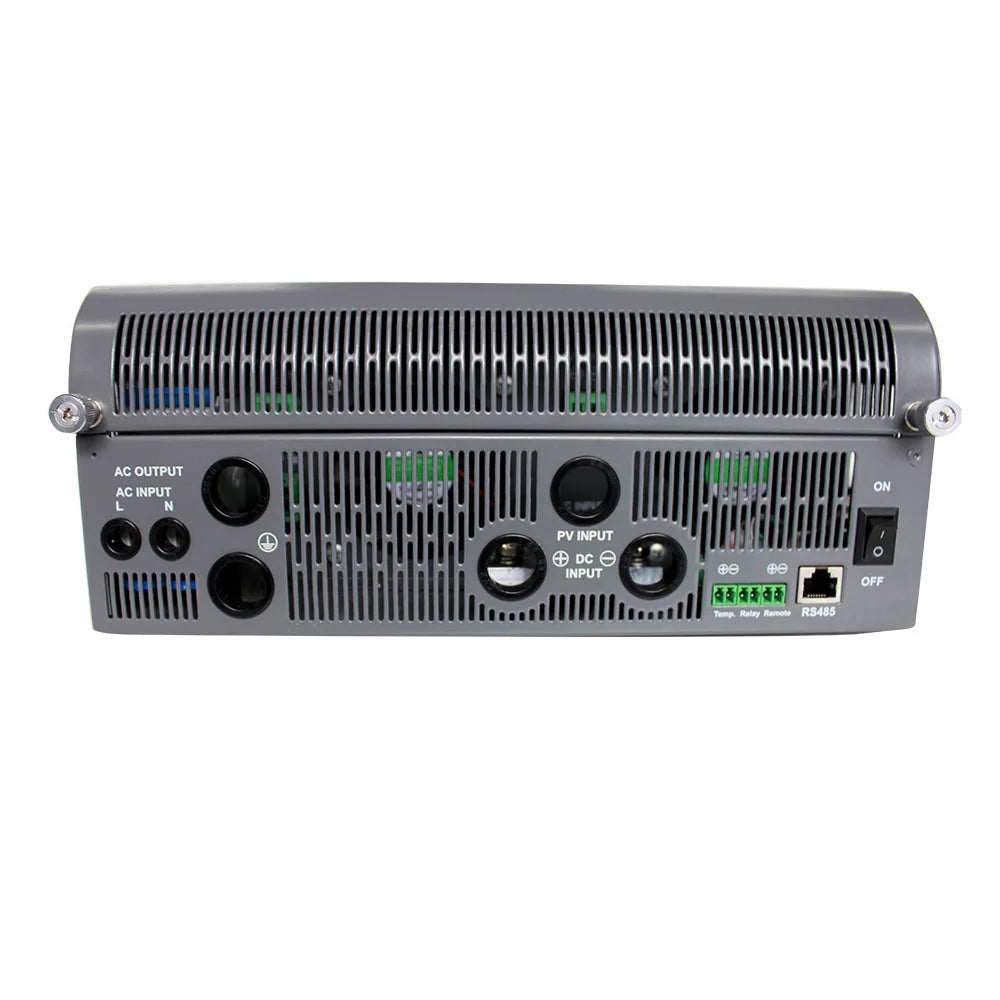 Chargeur Solaire MPPT 30A et Onduleur Utilitaire 24V48V à 220V230V 3000VA, Onduleurs Hybrides à Onde Sinusoïdale Pure