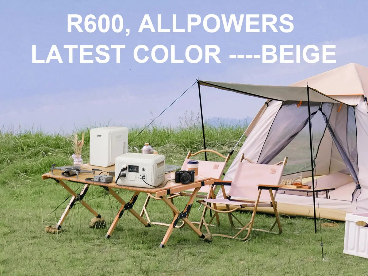 "Centrale électrique portable 600W 299Wh - Batterie LiFePO4 - Idéale pour camping, RV et usage domestique en plein air"