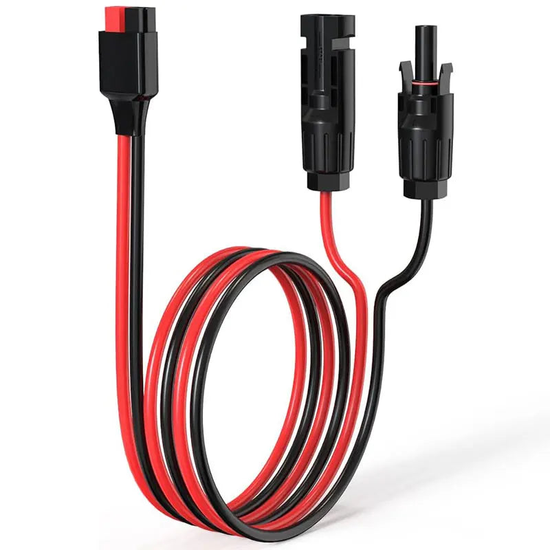 Câble d’Extension Solaire 14 AWG – 1,5 m pour Jackery, Goal Zero Yeti, Renogy, etc.