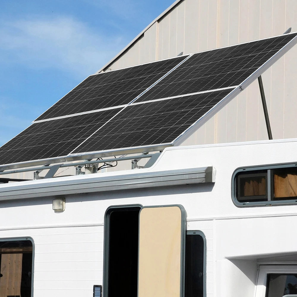 "Panneaux Solaires Portables 120W 18V, Idéals pour Générateurs Solaire, Batteries Lithium Mobiles, Camping, Bateau, Aventures en Plein Air"