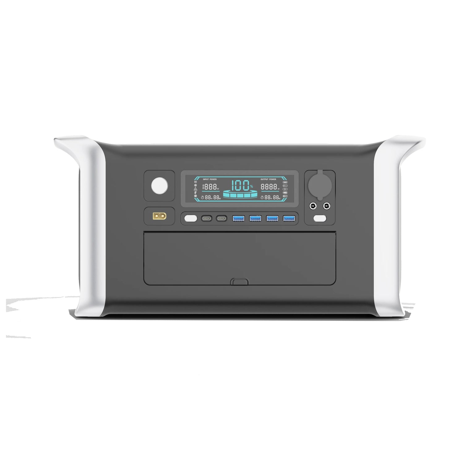 Station Électrique Portable LiFePO₄ AP2000 – 2600 W / 2048 Wh – UPS & Générateur Solaire