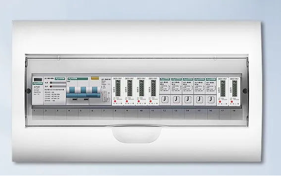 Compteur d’Énergie Monophasé Numérique LCD – kWh, Tension, Courant, Consommation Sur Rail DIN 35 mm