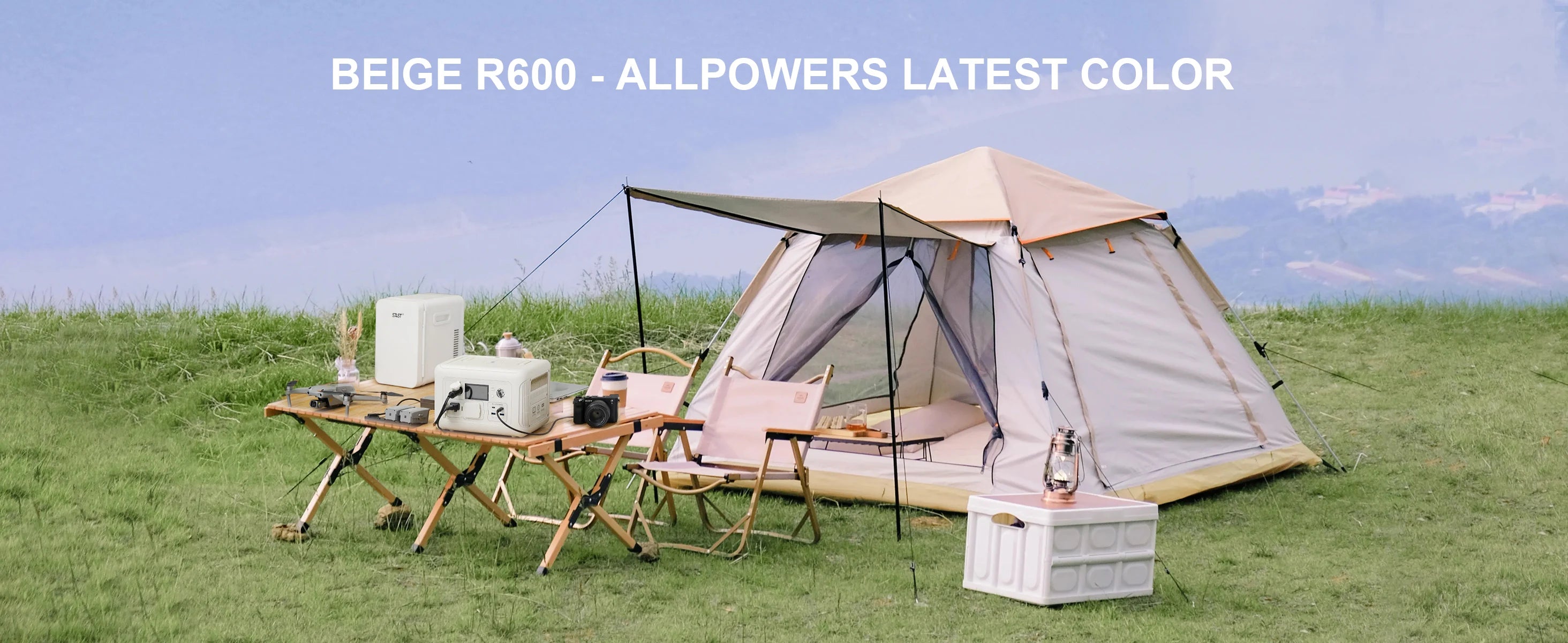 "Centrale électrique portable 600W 299Wh - Batterie LiFePO4 - Idéale pour camping, RV et usage domestique en plein air"