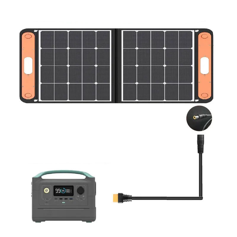 Câble Adaptateur DC8mm/DC7909 vers XT60 Femelle – Pour Générateurs Solaires ALLPOWERS, EcoFlow River/Delta, Anker, Bluetti