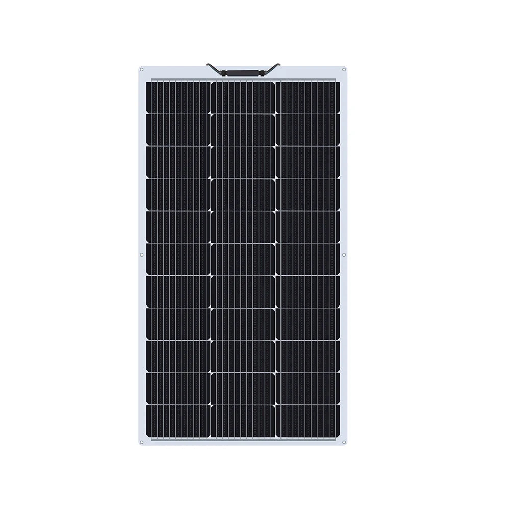 "Panneau Solaire Semi-Flexible 150W, 21.6V, Photovoltaïque, pour Maison, Bateau, Camping-Car, Balcon, Chargeur de Batterie 12v/24V, ETFE et PET"
