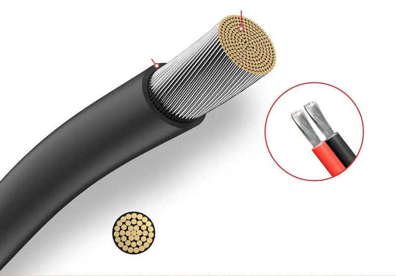 Câble Allume‑Cigare 12AWG 1,5 m – Adaptateur 12V/24V vers XT60 pour Générateurs Solaires (EcoFlow, ALLPOWERS, Bluetti, Anker)