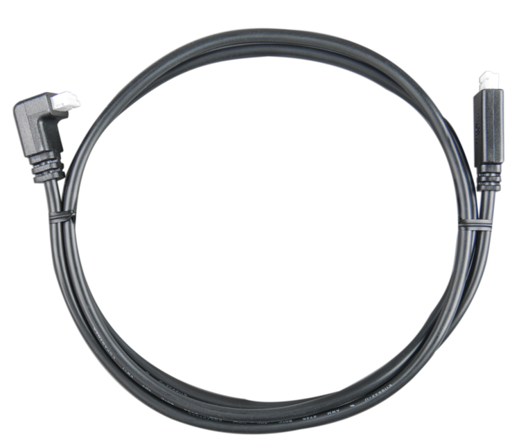 "Câble VE.Direct à Angle Droit de 3 Mètres - Connexion Stable et Sécurisée pour Appareils Électroniques"