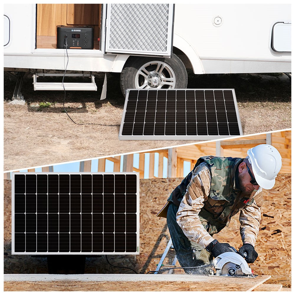 Panneau Solaire Monocristallin - 170W - Usage 12V