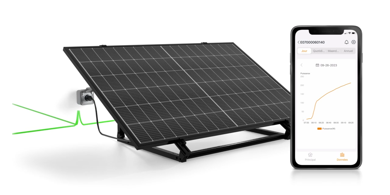 Kit Solaire avec Support au Sol 400 w