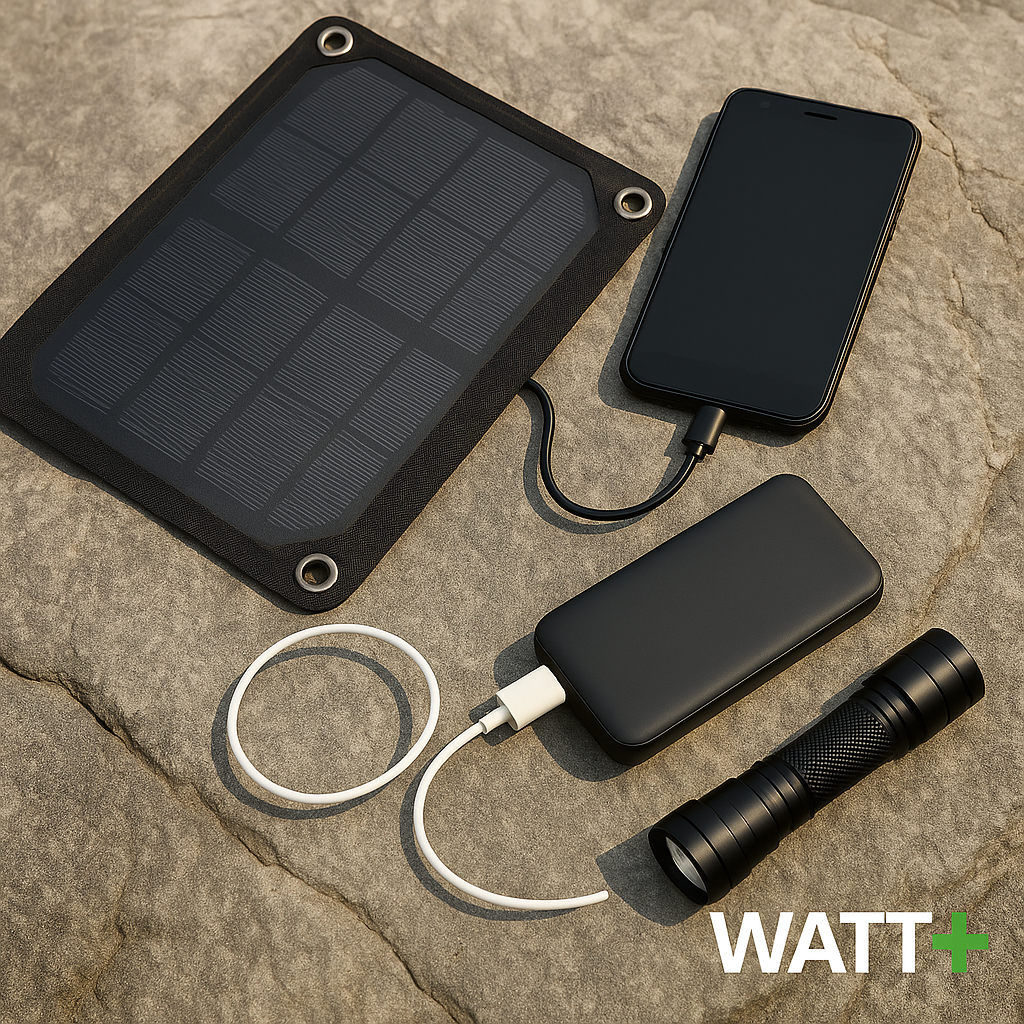 Chargeur solaire portable