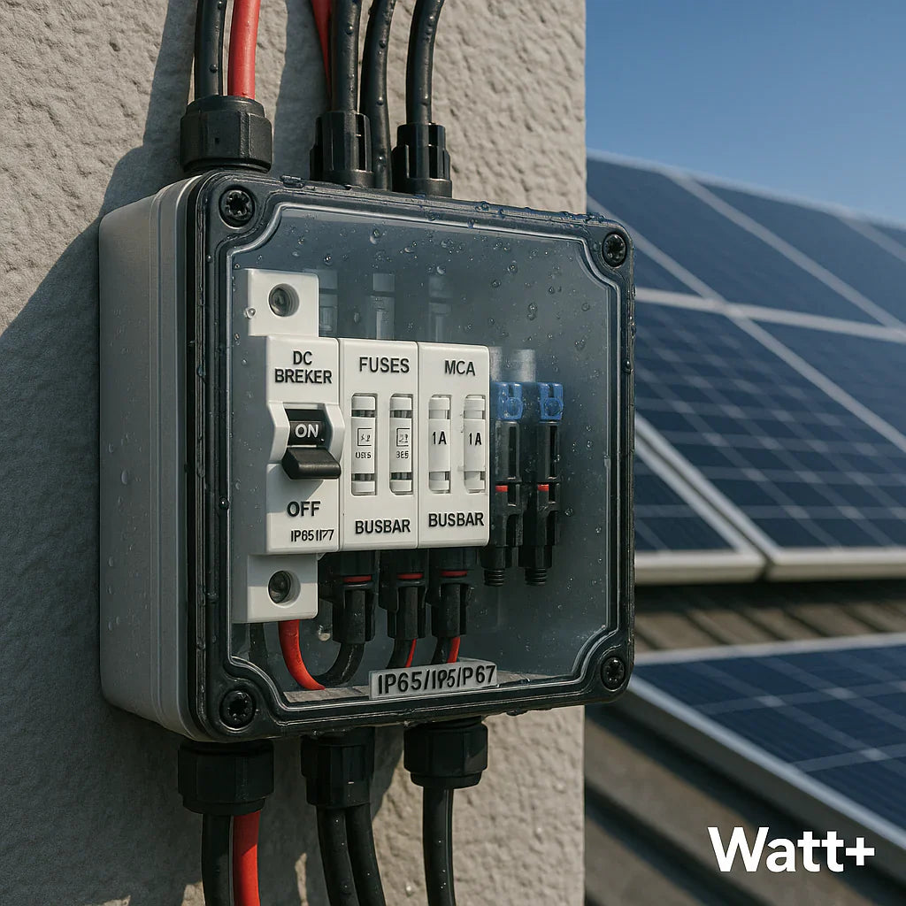 Coffrets solaires etanches