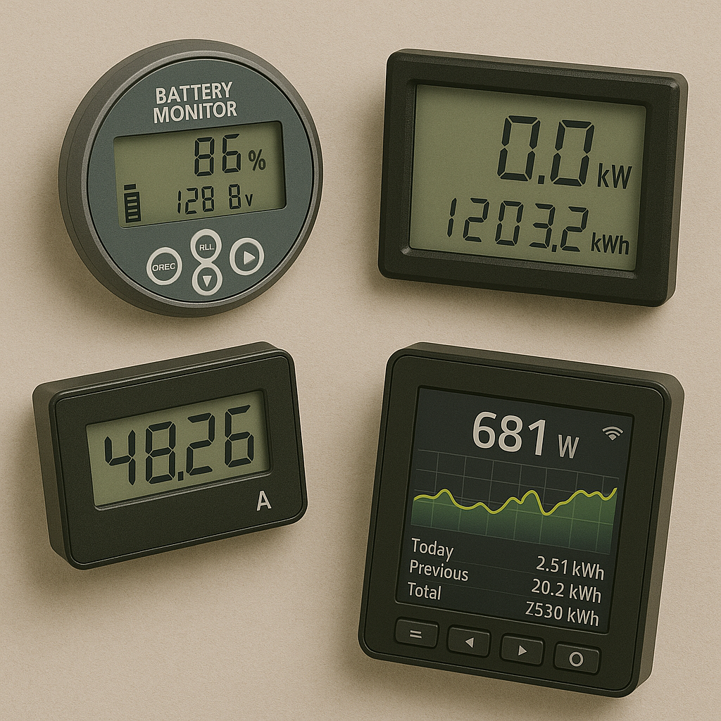 Moniteurs & interfaces de suivi énergie