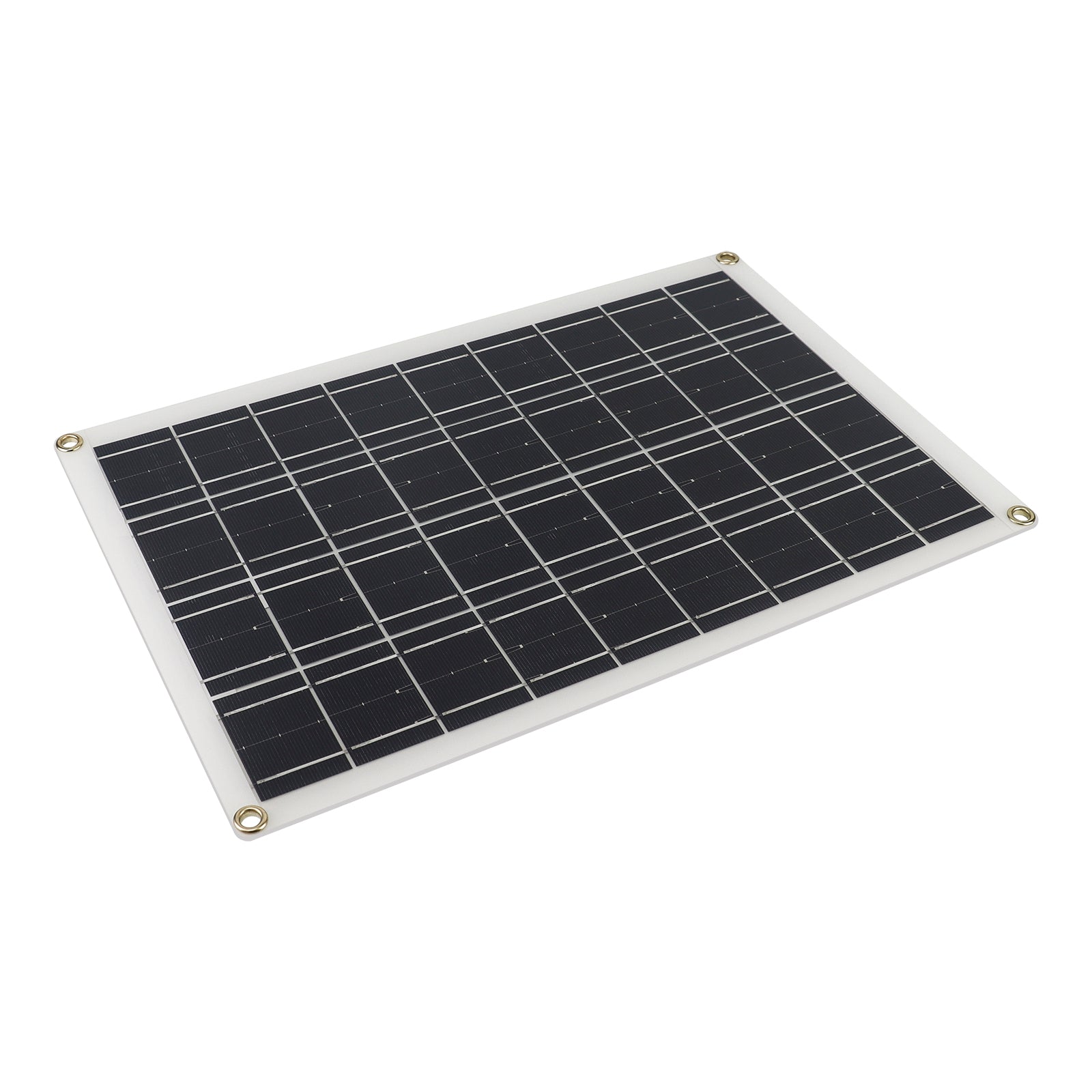 Panneau Solaire Monocristallin Flexible - 10W