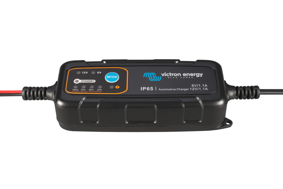 "Chargeur de Batterie Automobile Universel 6V/12V-1,1A, Compatible Toutes Marques, Maintien de Charge Optimisé"