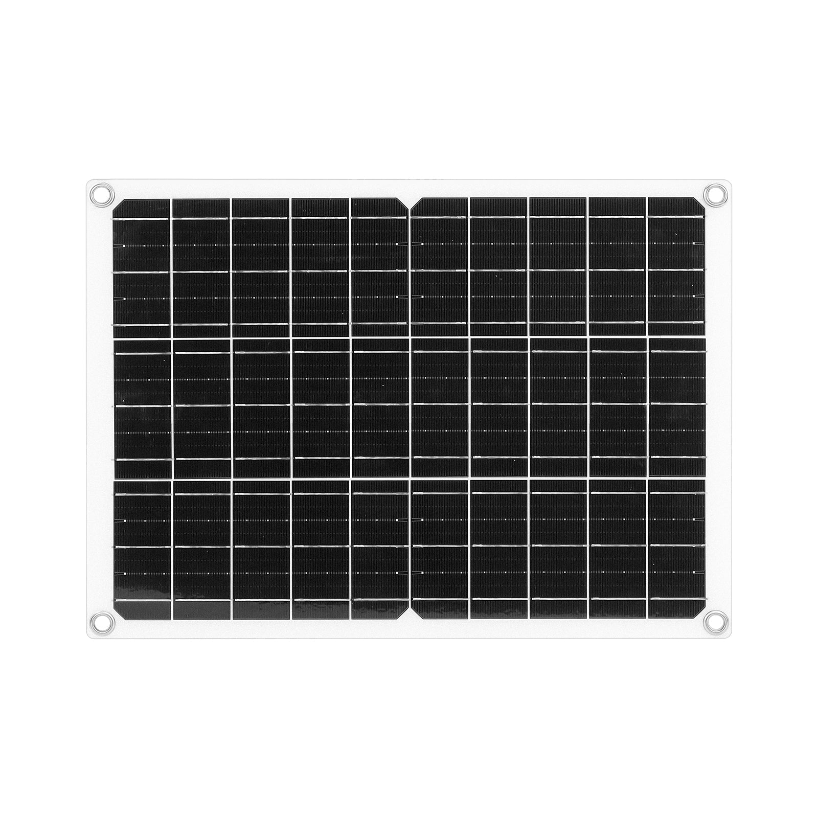 Panneau Solaire Monocristallin Flexible - 20W