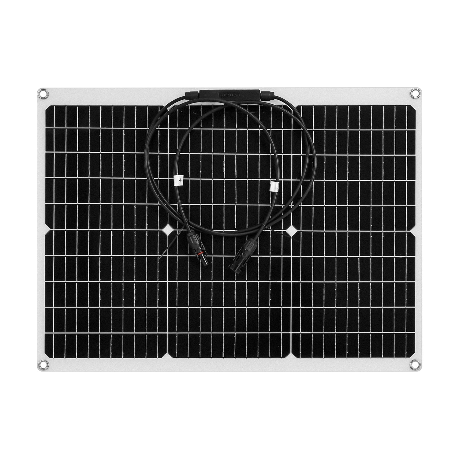 Panneau Solaire Monocristallin Flexible - 40W - Usage Standard - Tension Nominale