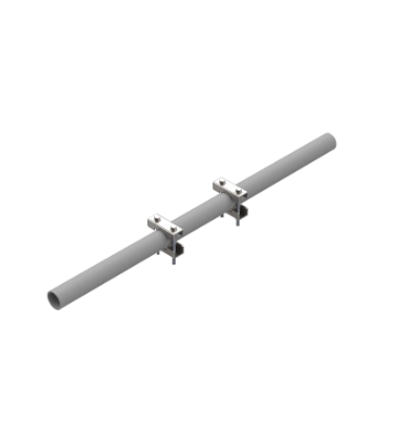 "Brides UNIFIX pour Fixation de Poteau, Diamètre 40-60mm, Lot de 2 - Idéal pour Clôtures et Barrières"