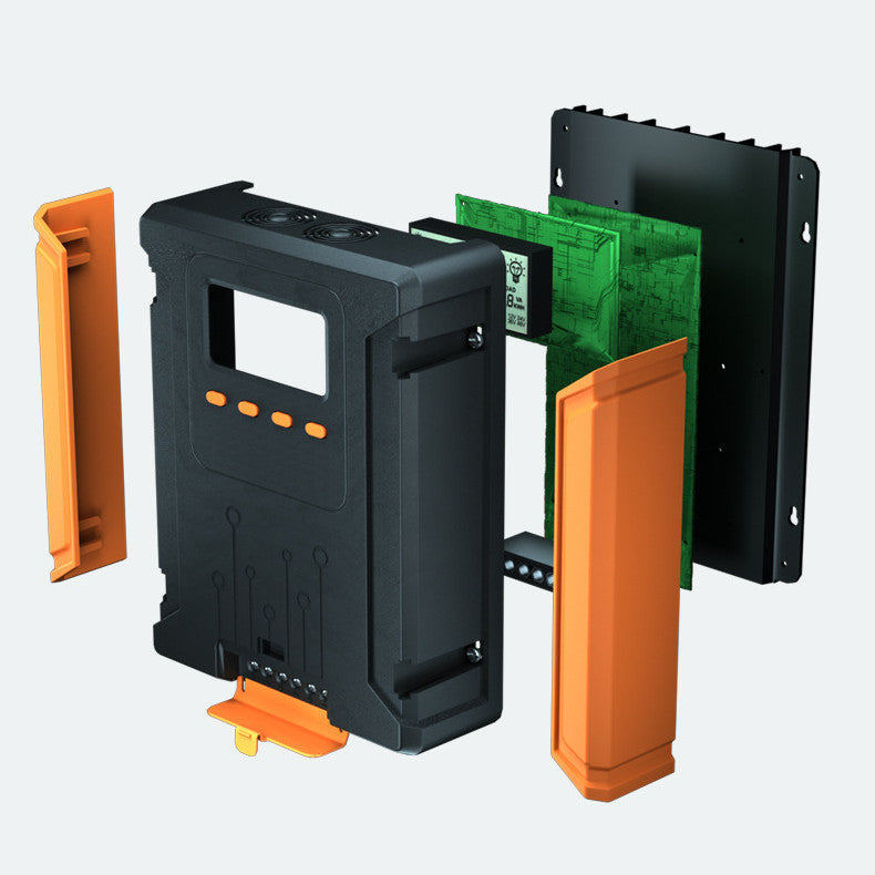 Régulateur de Charge Solaire Intelligent 60A – Compatible Batteries 12V à 48V – Multi-Technologie