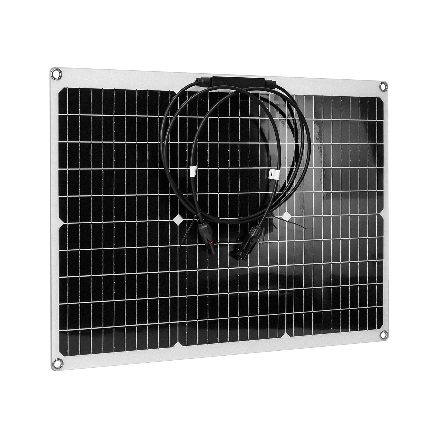 Panneau Solaire Monocristallin Flexible - 40W - Usage Standard - Tension Nominale