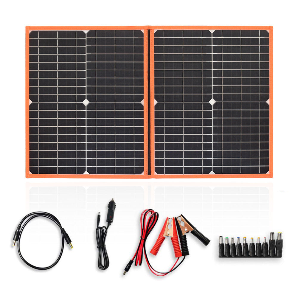 Panneau Solaire 40W 18V Pliable – Charge USB & DC pour Extérieur, Camping, Van
