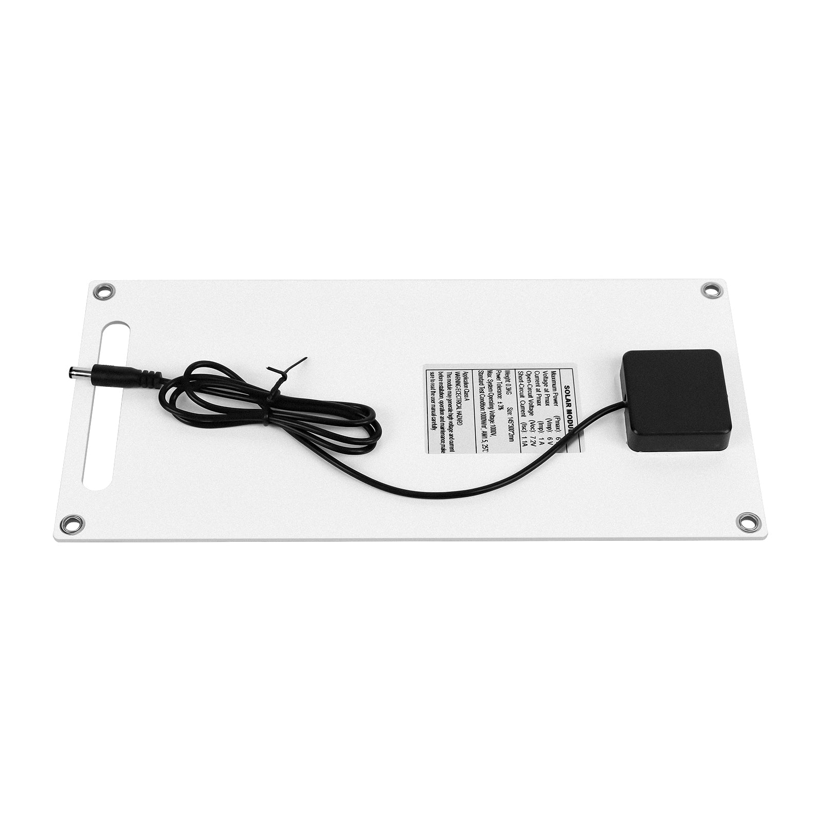 Panneau Solaire Monocristallin Flexible - 6W