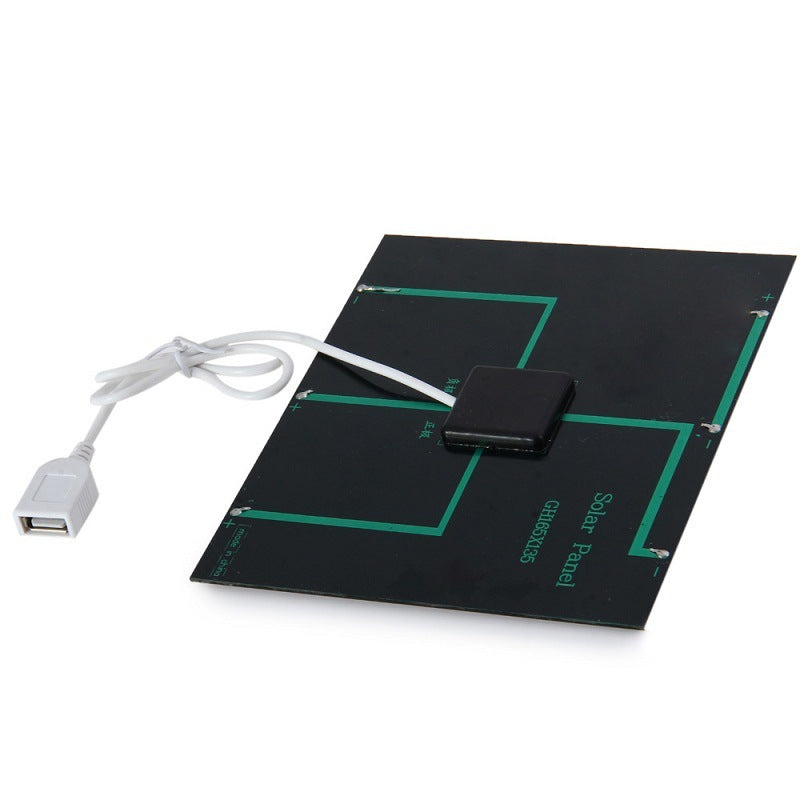 Chargeur Solaire 6V 3.5W – USB Universel pour Téléphone, MP3, Power Bank