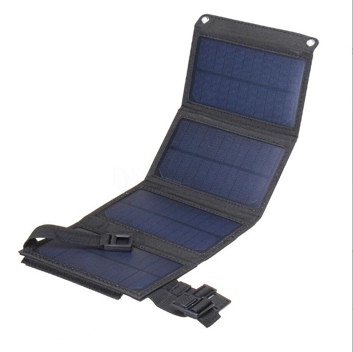 Mini panneau solaire pliable – Chargeur portable ultra-compact certifié CE & FCC