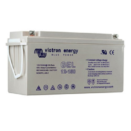 "Batterie GEL haute capacité 165 Ah 12V - Stockage d'énergie fiable et durable pour systèmes solaires, véhicules et applications marines"