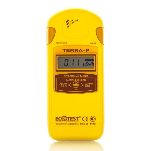 "Compteur Geiger Portable pour Mesure de Radioactivité - TERRA-P - Idéal pour Usage Domestique et Scientifique"