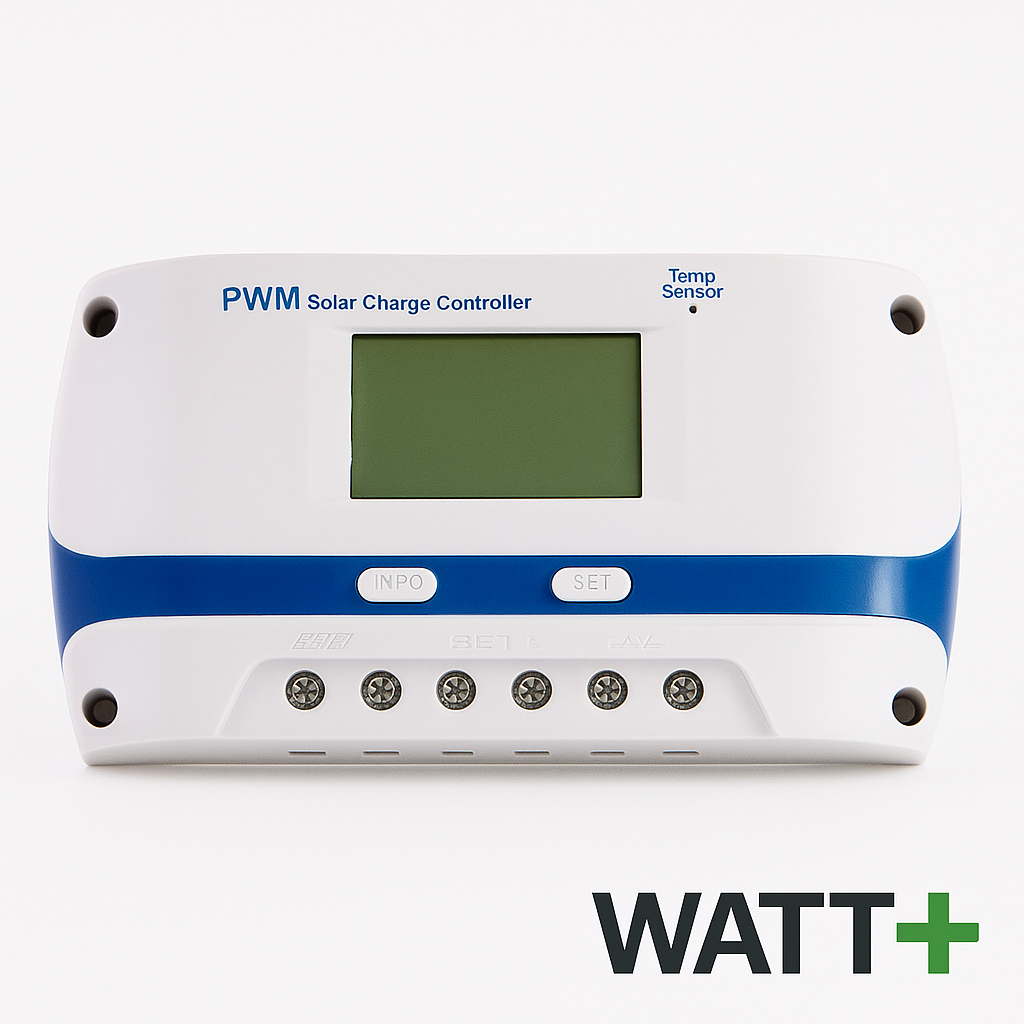Contrôleur Solaire Automatique 10A – 12V / 24V avec Identification Automatique