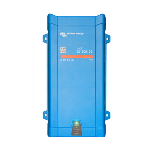 "Convertisseur Chargeur 12V 800 VA (700 Watts) pour système d'énergie solaire, camping-car et bateau"
