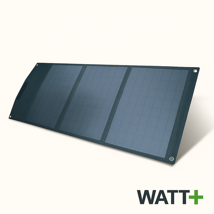 Panneau Solaire Portable Pliable 100W/120W – Recharge Multi-USB, Type-C, Étanche