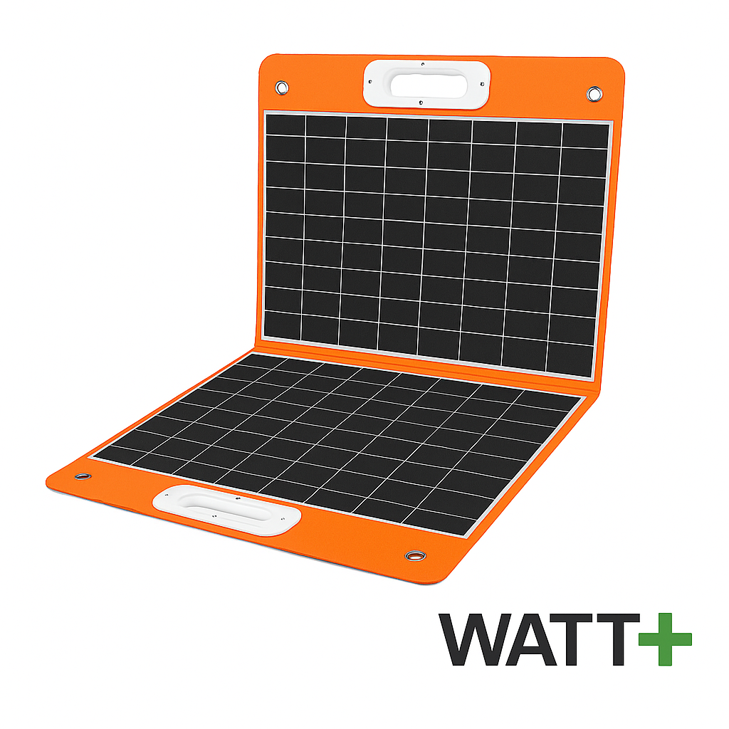 Panneau Solaire Portable Pliable 60W – Recharge Rapide USB & DC – Idéal Camping, Maison & Extérieur