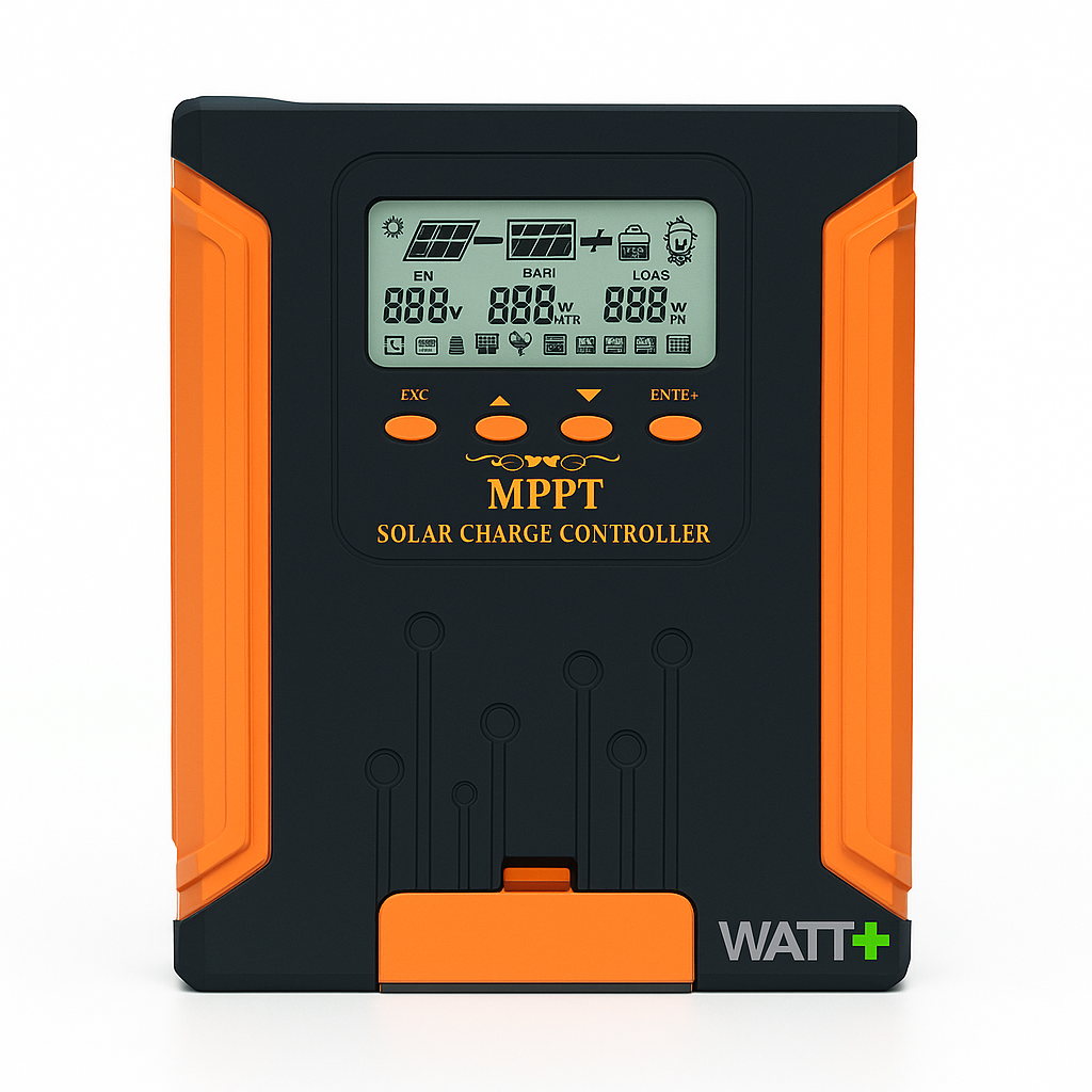 Régulateur de Charge Solaire Intelligent 60A – Compatible Batteries 12V à 48V – Multi-Technologie