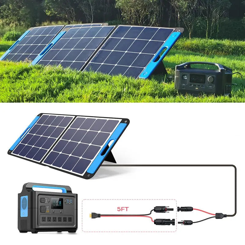 Adaptateur Solaire XT60 – Connecteur pour Générateurs R600/R1500/R2500 EcoFlow, Anker SOLIX