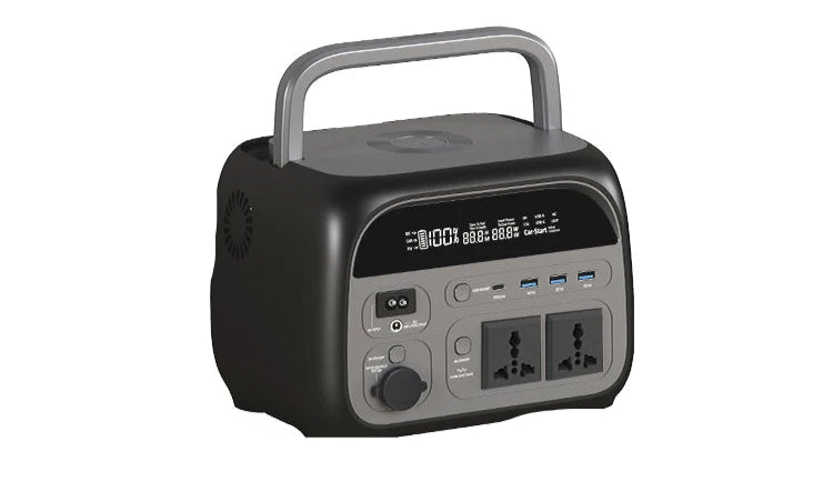 Station Portable Générateur d'Énergie 345Wh 108000mAh - Onduleur 500W (600W Pic) - Idéal pour Camping, UPS & Secours - Haute Capacité et Puissance