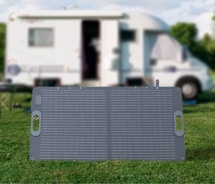 Station d'énergie portable 500W, 345Wh avec panneau solaire 100W - Générateur complet solaire LiFePO₄