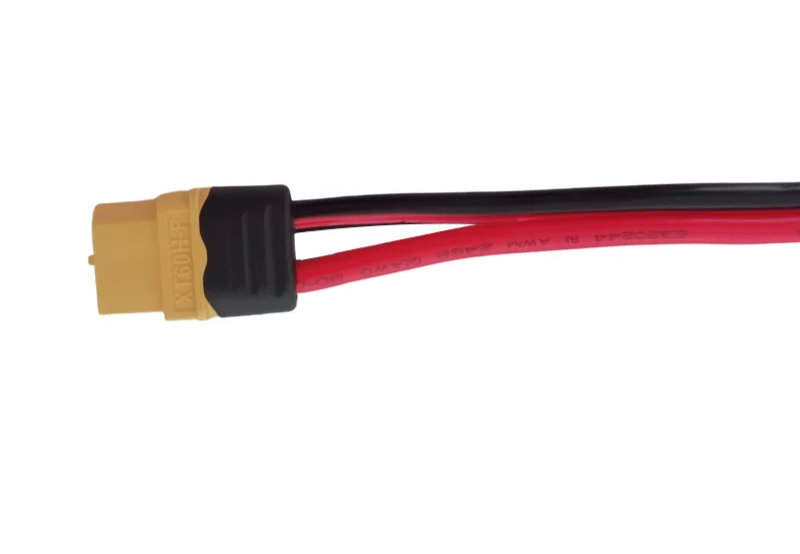 Câble Adaptateur Solaire XT60 Femelle – 12AWG, 60CM/100CM/200CM pour Panneaux Solaires et Batteries LiPo