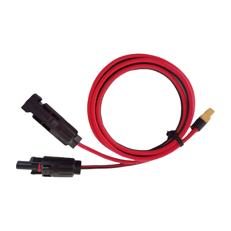 Câble Adaptateur Solaire XT60 Femelle – 12AWG, 60CM/100CM/200CM pour Panneaux Solaires et Batteries LiPo