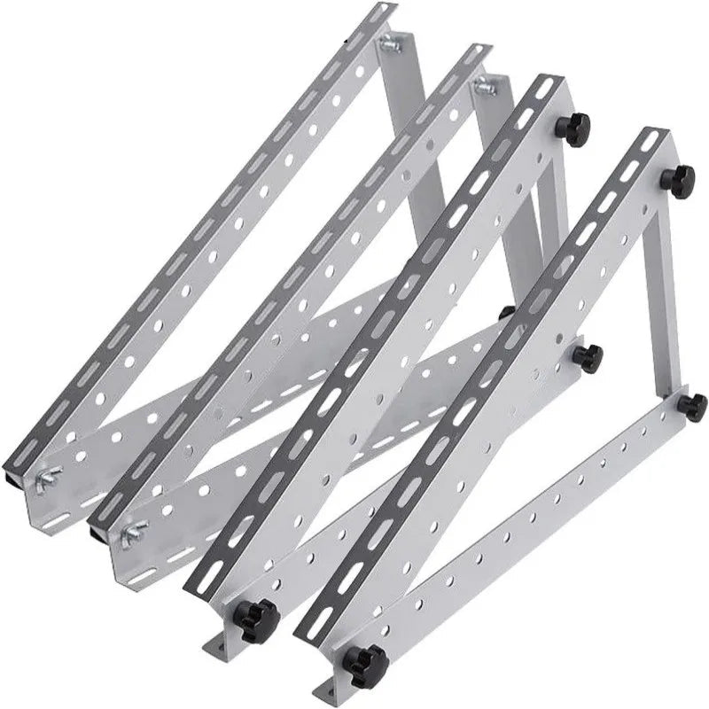 Support Triangulaire Réglable 41" (1040 mm) en Aluminium pour Panneaux Solaires 250W–300W – Montage Toit ou Surface Plane