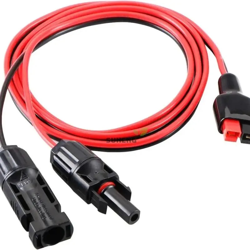 Câble d’Extension Étanche 2 Broches DC – Connecteurs Rapides Batterie Solaire 12V/24V, 50cm/1m/2m, 50A, 600V