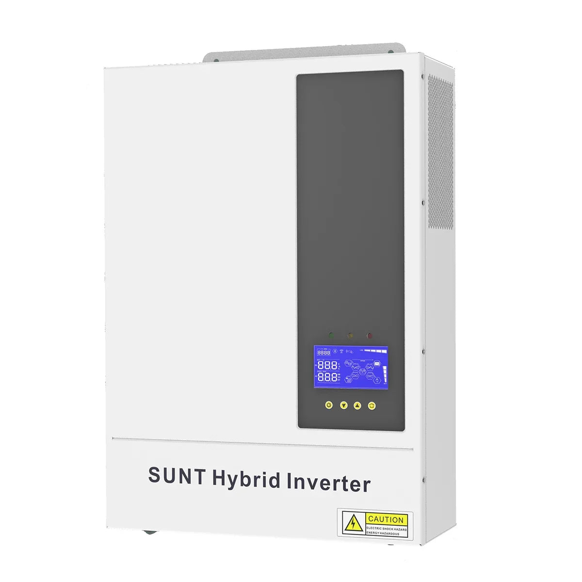 Onduleur 5,5KW Hybride Solaire 48V DC à 230V AC avec Chargeur MPPT, Contrôle du Temps, WiFi, Bluetooth, 5500W, Entrée Longue Max 500V - Stockage d'Énergie Solaire Efficace