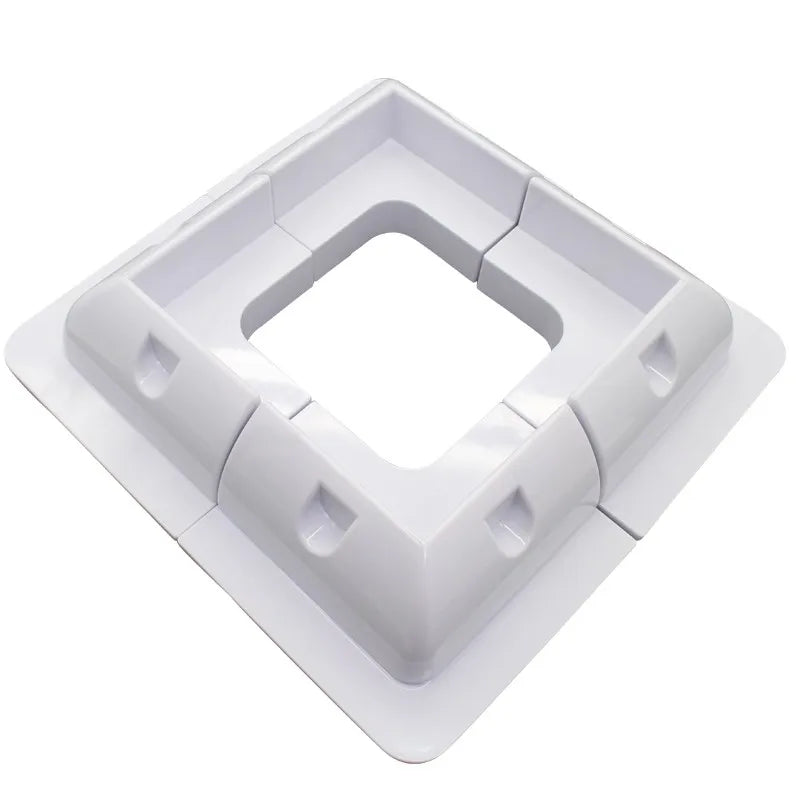 Kit de Supports de Panneaux Solaires – Ensemble de 4 Pieds UV pour Caravanes, Camping‑car, Bateau &amp; Yacht