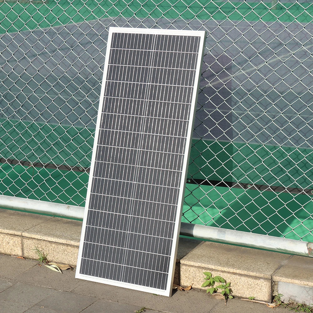 Panneau Solaire Rigide Monocristallin 100W / 200W 12V – Idéal Camping-Car, Bateau, Abri de Jardin