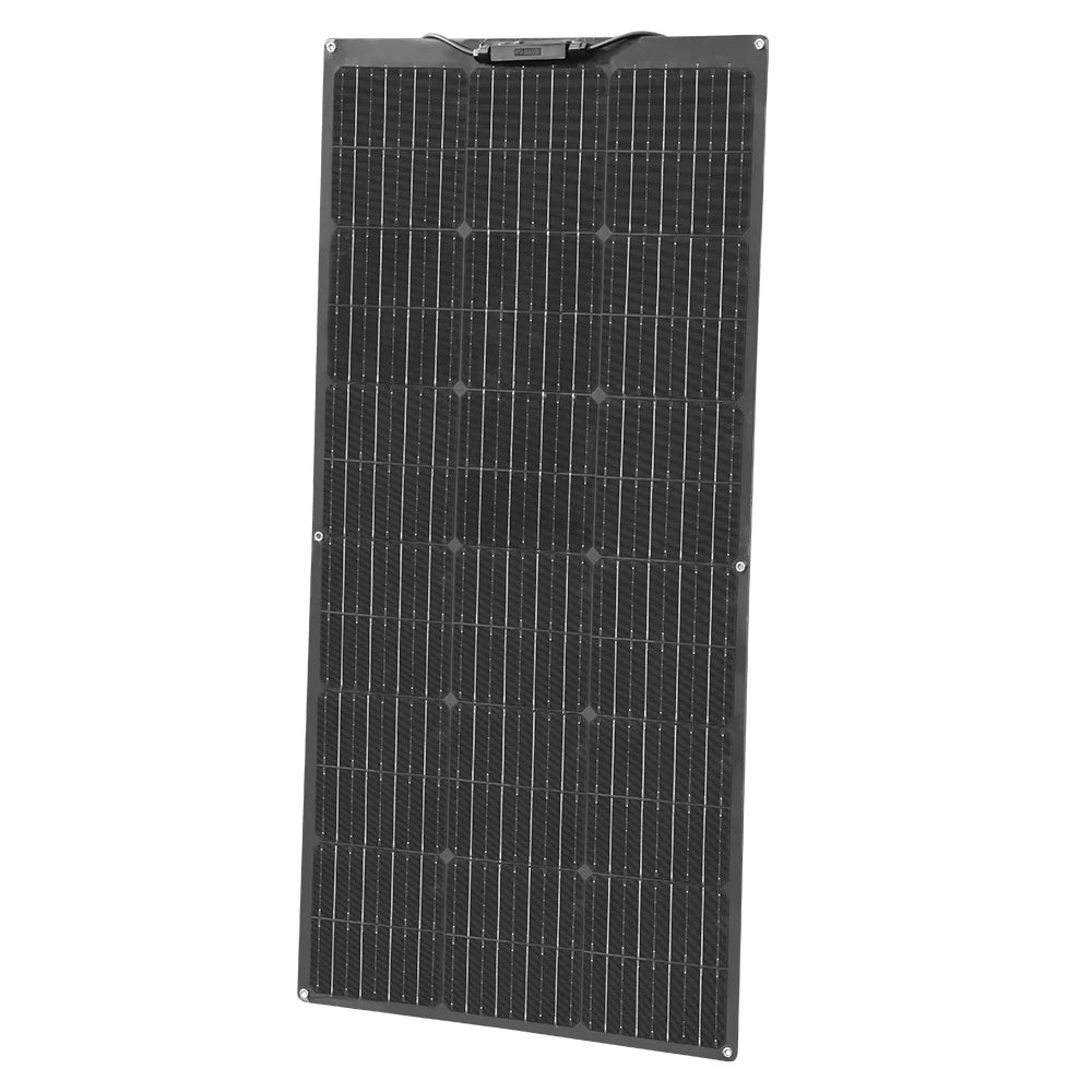 Panneau Solaire Flexible Monocristallin 100W / 200W – 19.8V Chargeur Off-Grid pour Batterie 12V/24V – Camping, Bateau, Van